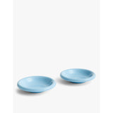 HAY round terracotta bowls set of two 20cm, imported from the UK