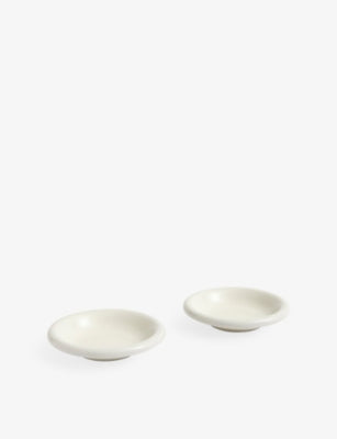 HAY Barro Round Terracotta Bowls Set of Two, 20cm