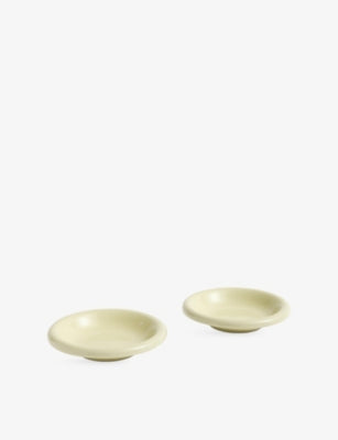 HAY round terracotta bowls set of two 20cm, imported from the UK