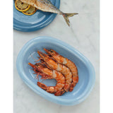 HAY Barro small terracotta oval dish, UK version