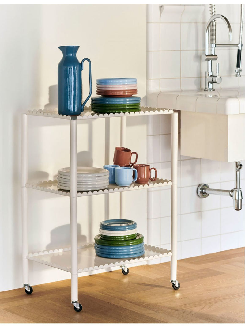 HAY Barro terracotta plates set of two 24cm - British product