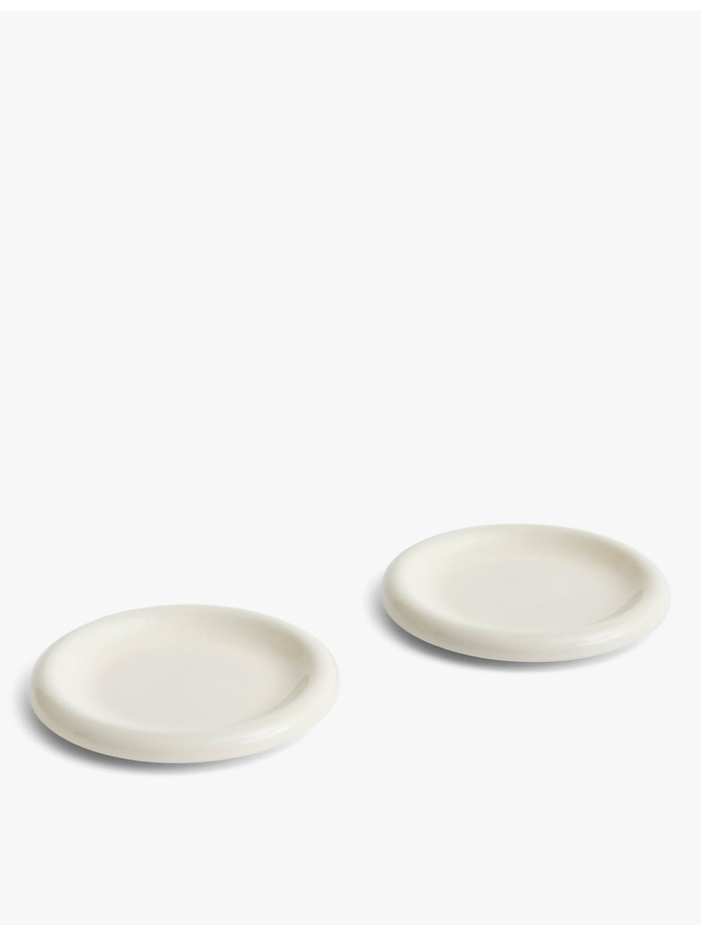 HAY Barro round terracotta plates set of two 18cm - British product