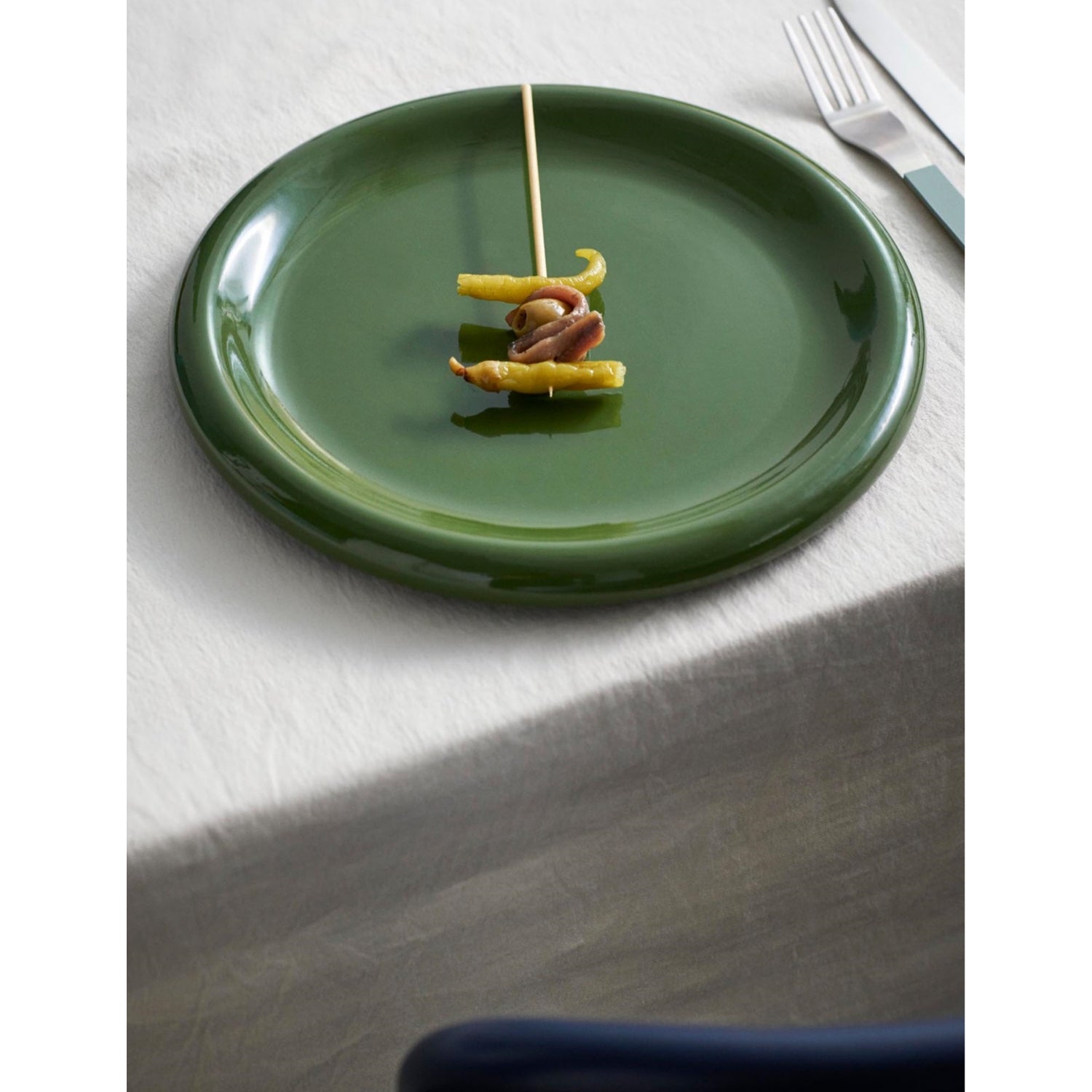 HAY Barro round terracotta plates set of two - British product