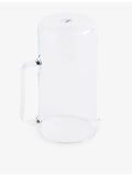 HAY glass jug square handle 23cm, imported from the UK