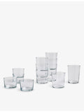 HAY small stackable drinks glass 6cm in clear glass, UK version