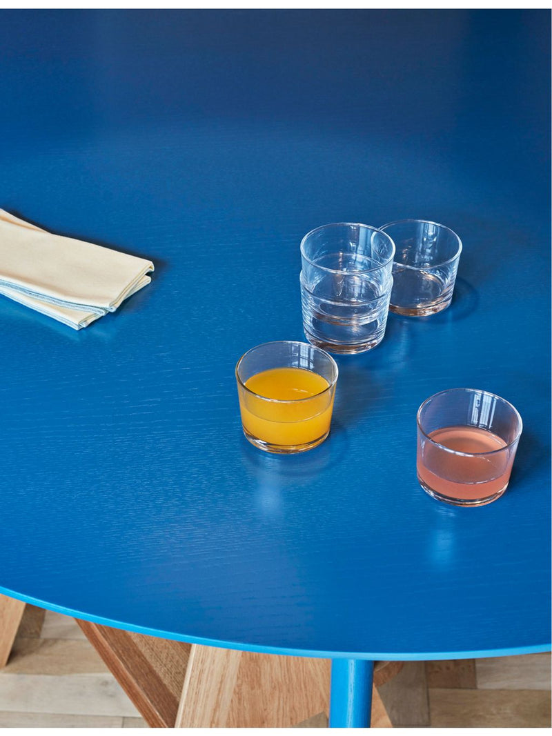 HAY small stackable drinks glass 6cm in clear glass, UK version