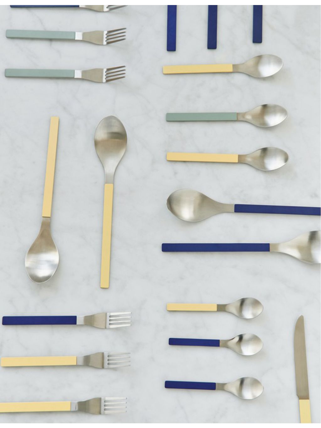 HAY stainless steel serving spoons set of two, imported from the UK