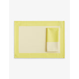 HAY Ram colour-block cotton placemat 40cm x 40cm - British product