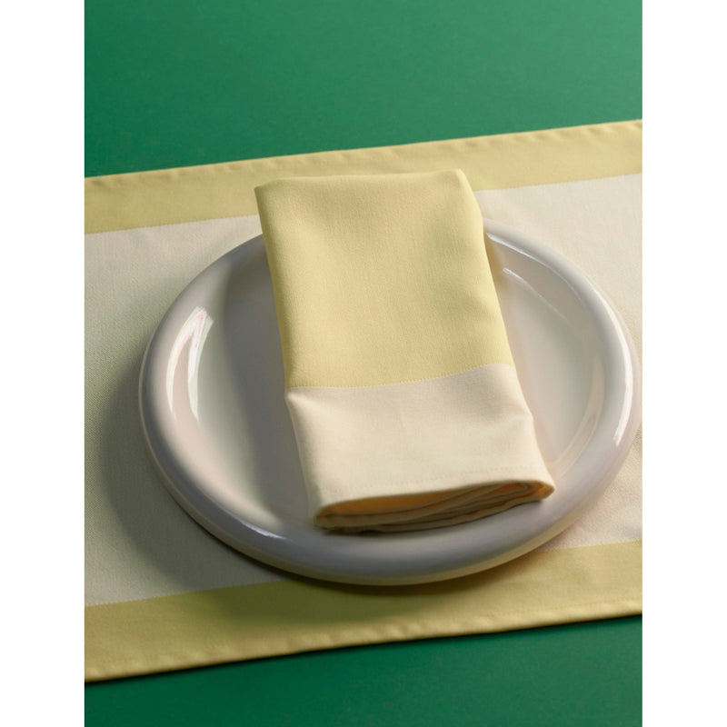 HAY Ram colour-block cotton placemat 40cm x 40cm - British product
