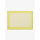 Ram Colour-Block Cotton Placemat 40cm x 40cm - BLUE