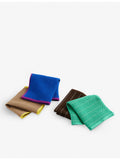 HAY cotton waffle dish cloths pack of two (British brand)