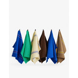 HAY Canteen striped cotton tea towel 52x80cm, UK version