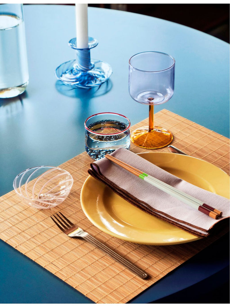 HAY bamboo and beechwood chopsticks set of four - British product