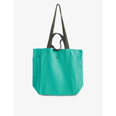 selfridges HAY Everyday Logo-Print Cotton Tote Bag- Buy online at McGrocer