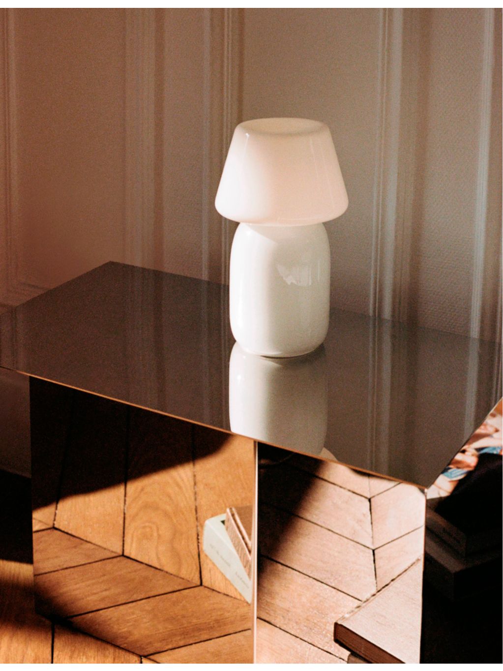 HAY Apollo portable glass lamp 21cm - British product