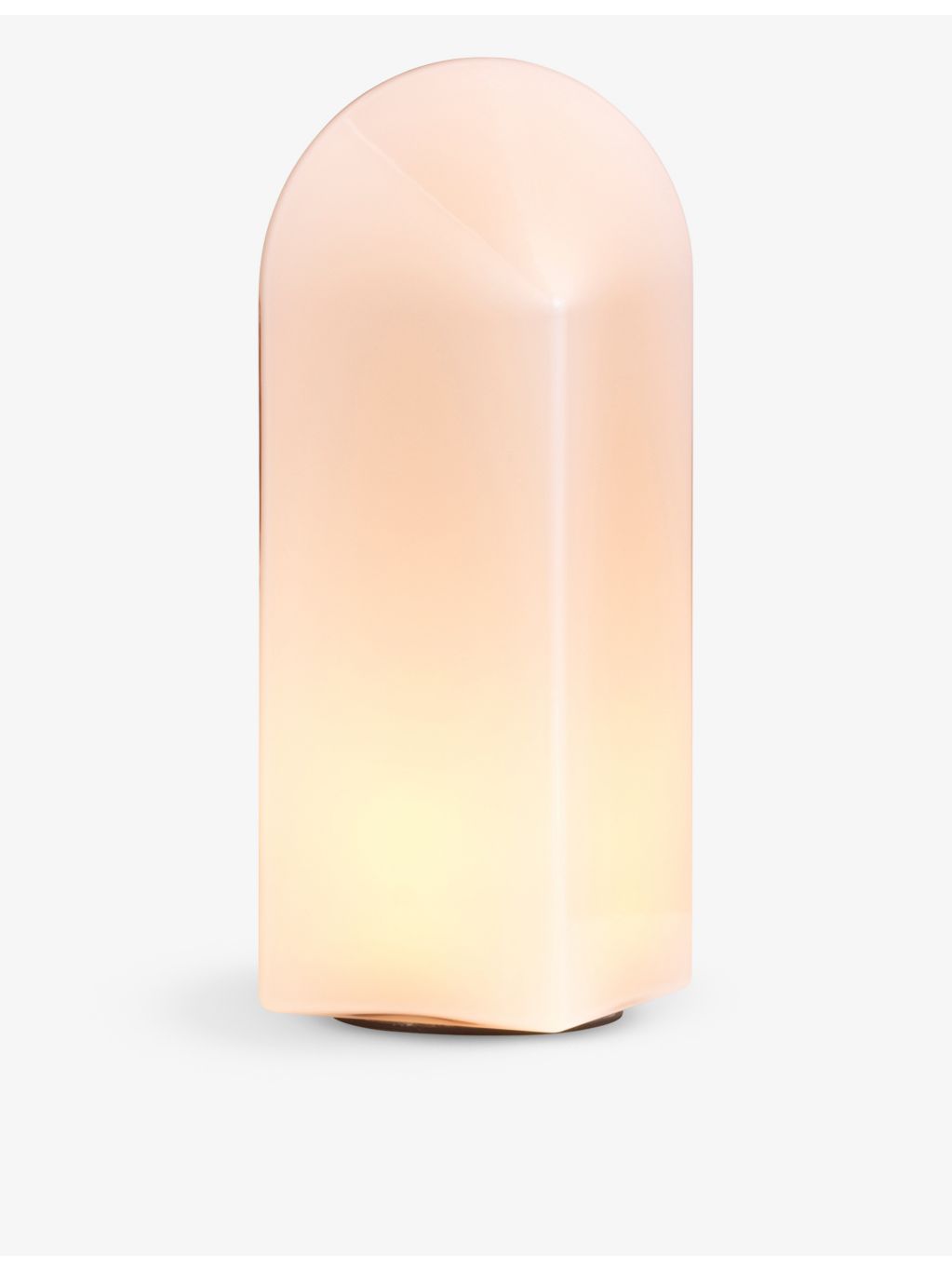 HAY tinted glass table lamp 32cm - British product