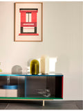 HAY Parade tinted glass table lamp 16cm, UK version