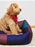 HAY colour-block large dog bed (British brand)