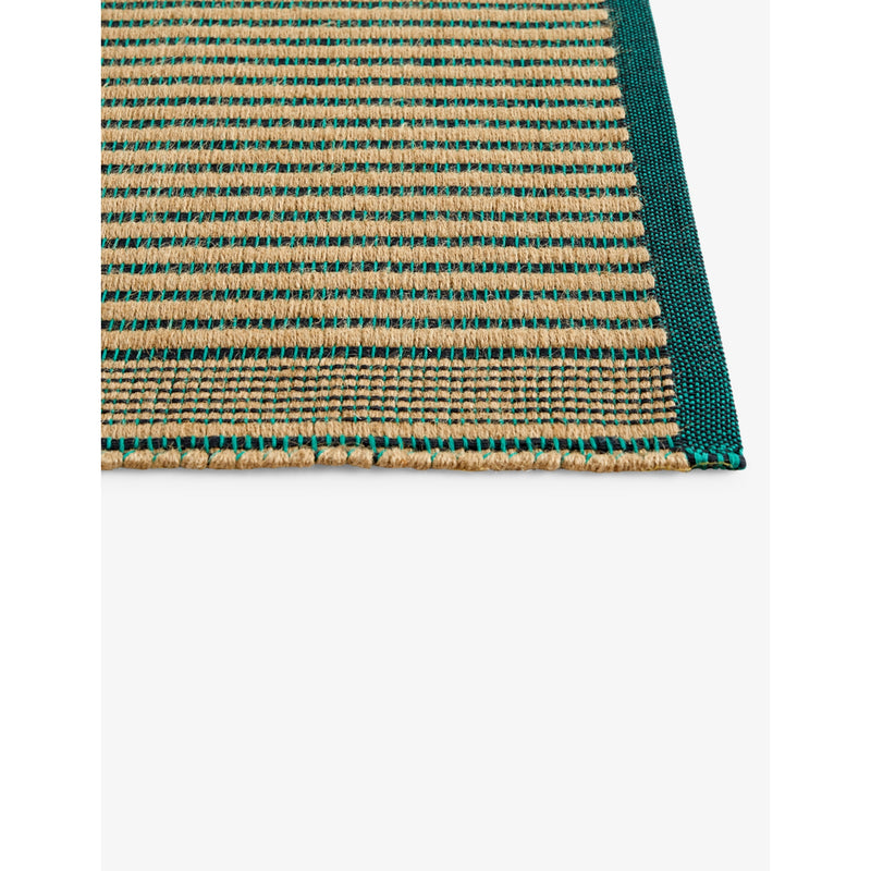 HAY striped cotton and jute mat 60cm x 95cm (British brand)
