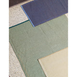 HAY striped cotton and jute mat 60cm x 95cm (British brand)