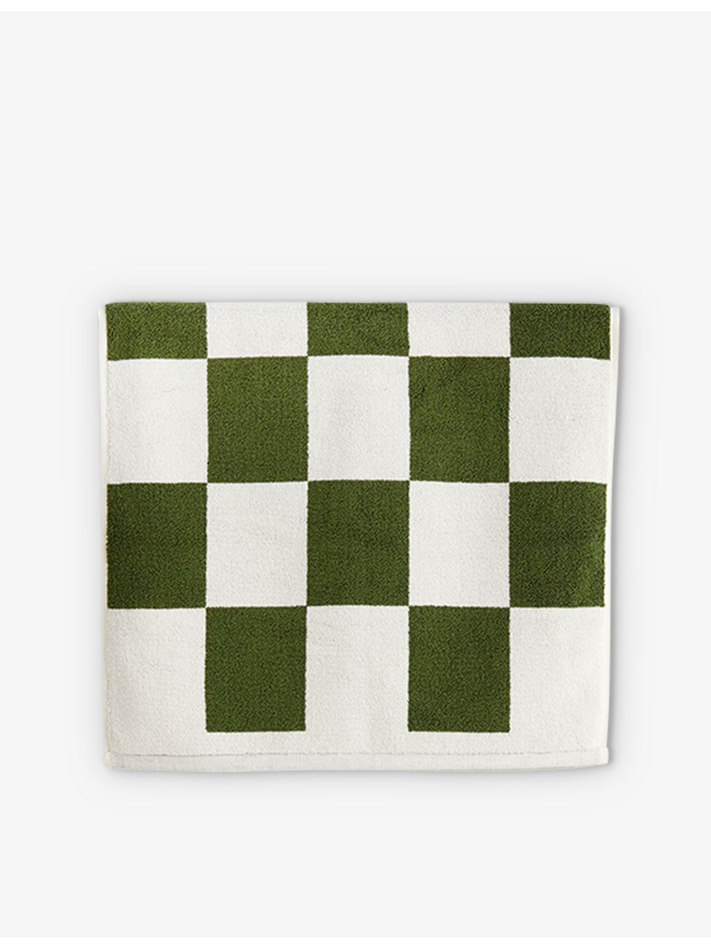 HAY check-pattern cotton bath mat 50cm x 90cm - British product