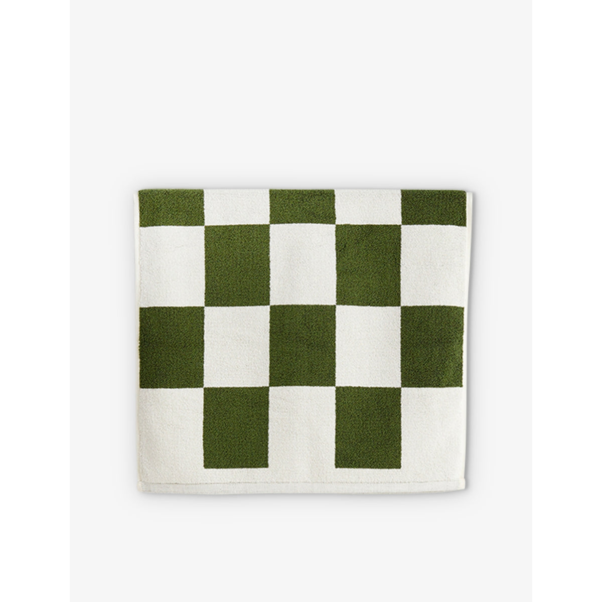 HAY check-pattern cotton bath mat 50cm x 90cm - British product