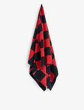 HAY Check-pattern Cotton Bath Towel 70x136cm