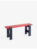 HAY Weekday Bench Duo 111 steel pinewood bench 111cm (British brand)