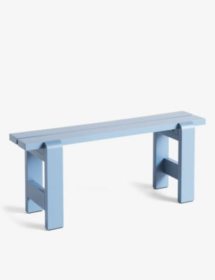 HAY Weekday Bench W111 pinewood plank bench 111cm, imported from the UK