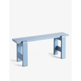 Weekday Bench W111 plank pinewood bench 111cm x 45cm - Blue Lacquered Pinewood