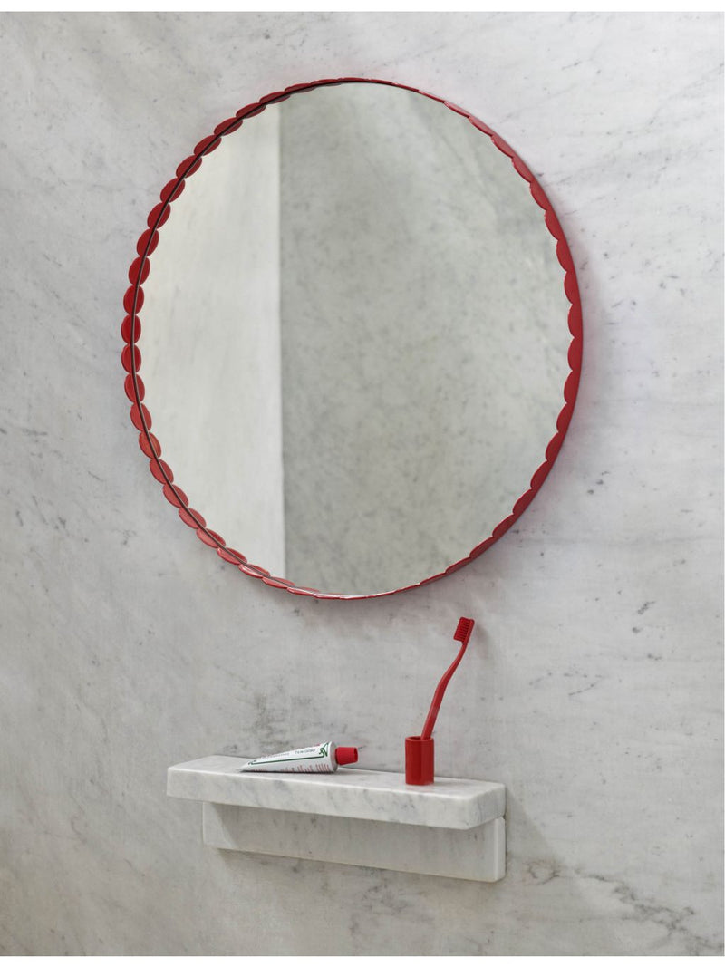 HAY Arcs round mirror 60cm stainless steel, UK version