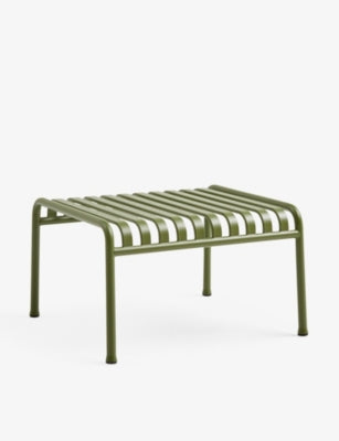 HAY Palissade Powder-Coated Steel Ottoman 37 x 65 x 60cm