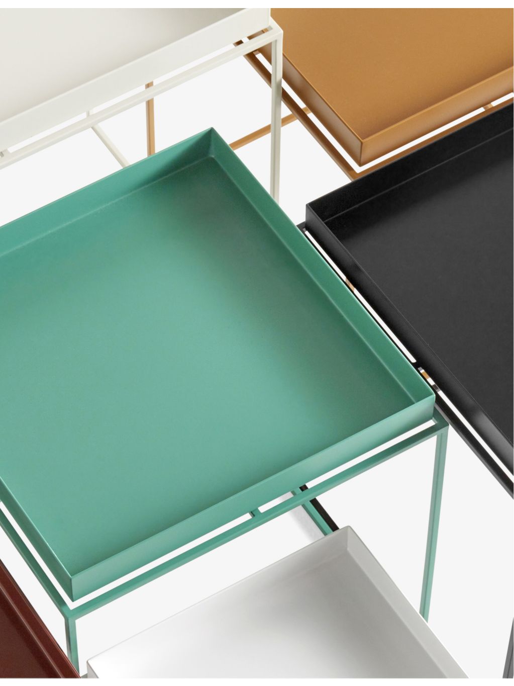 Hay Cube tray table 60cm powder-coated steel (British brand)