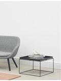 Hay Cube tray table 60cm powder-coated steel (British brand)