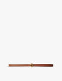 Maje adjustable logo-buckle leather belt 2.5cm, UK version