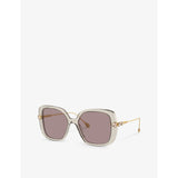 Swarovski SK6011 square acetate sunglasses, UK version