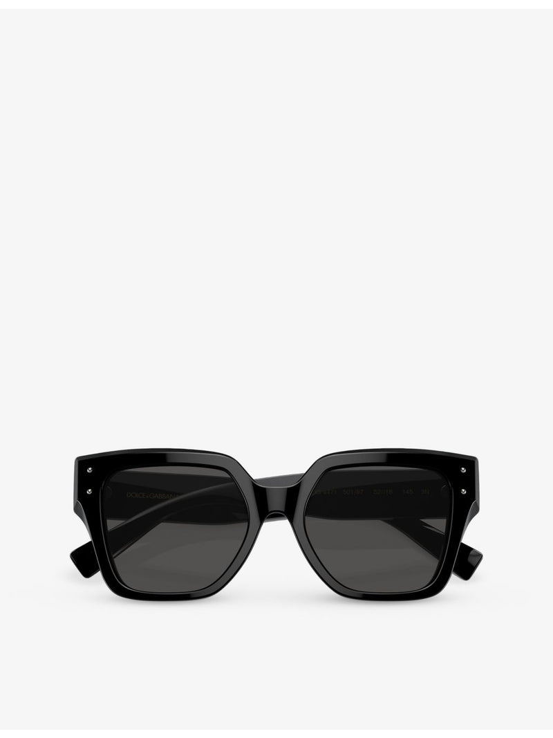 Dolce & Gabbana DG4471 square acetate sunglasses (British brand)