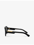 Dolce & Gabbana DG4466 square-frame nylon sunglasses, UK version