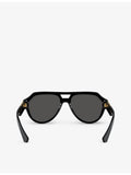 Dolce & Gabbana DG4466 square-frame nylon sunglasses, UK version