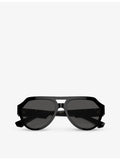 Dolce & Gabbana DG4466 square-frame nylon sunglasses, UK version