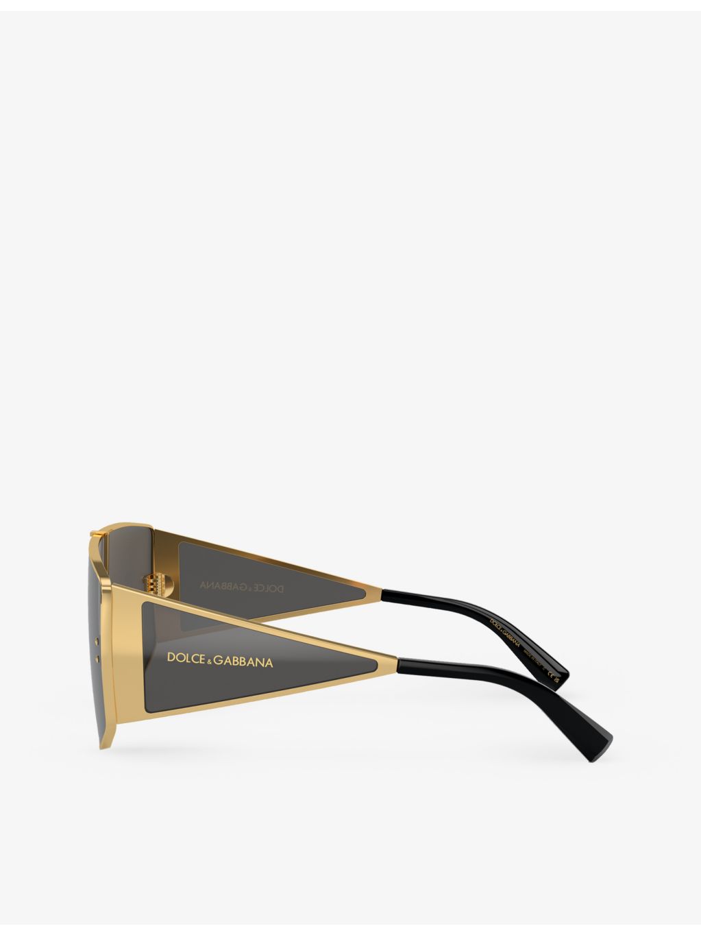 Dolce & Gabbana DG2305 rectangle metal sunglasses (British brand)