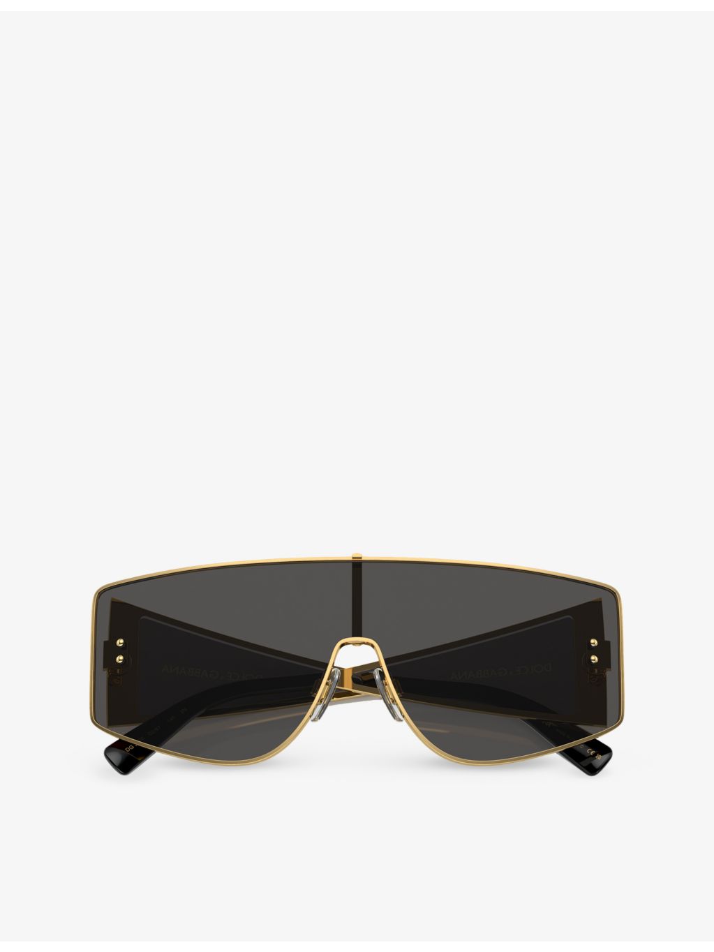 Dolce & Gabbana DG2305 rectangle metal sunglasses (British brand)