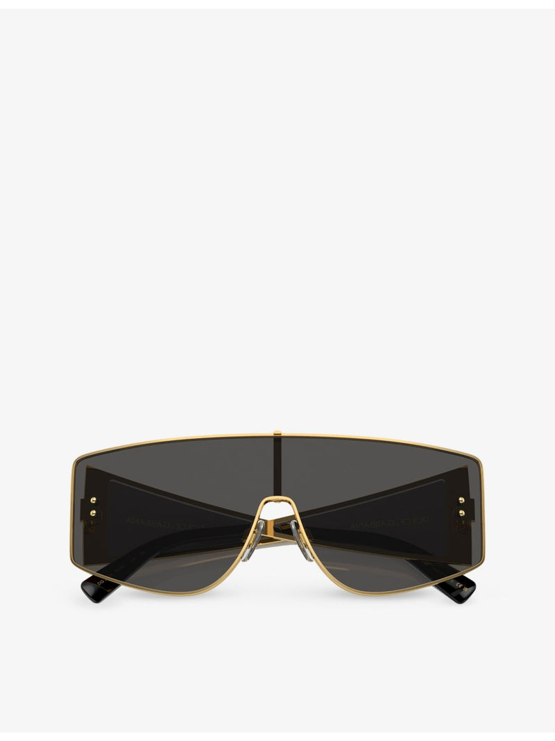 Dolce & Gabbana DG2305 rectangle metal sunglasses (British brand)