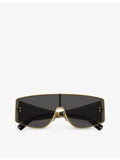 Dolce & Gabbana DG2305 rectangle metal sunglasses (British brand)