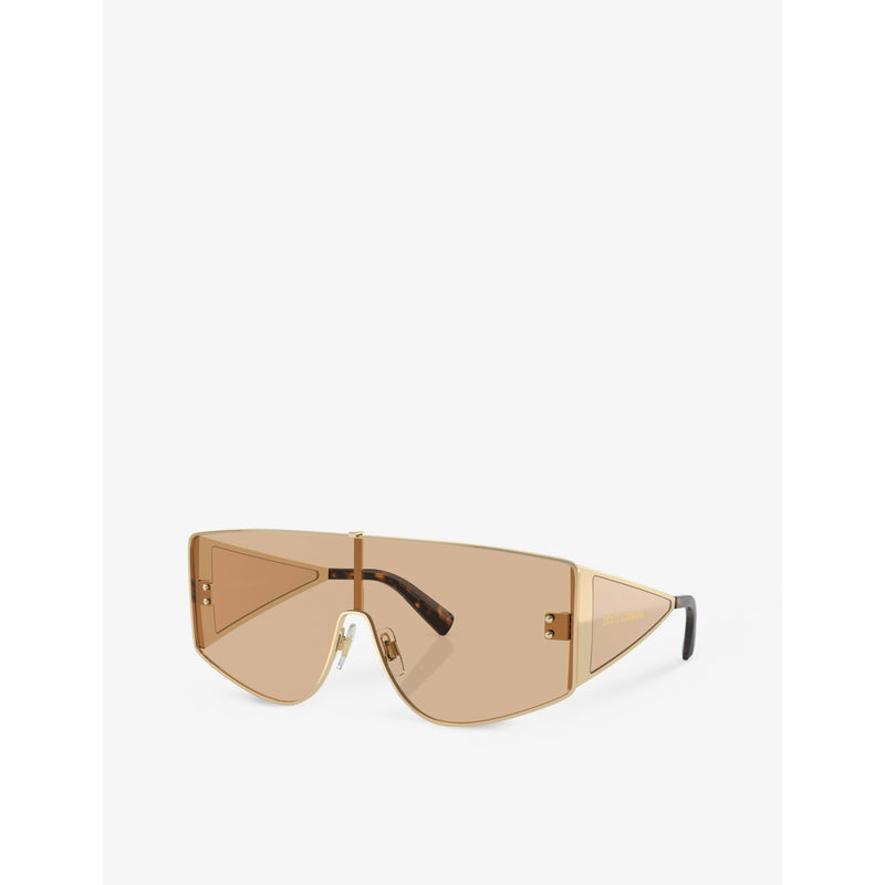 Dolce & Gabbana DG2305 metal rectangle sunglasses (British brand)