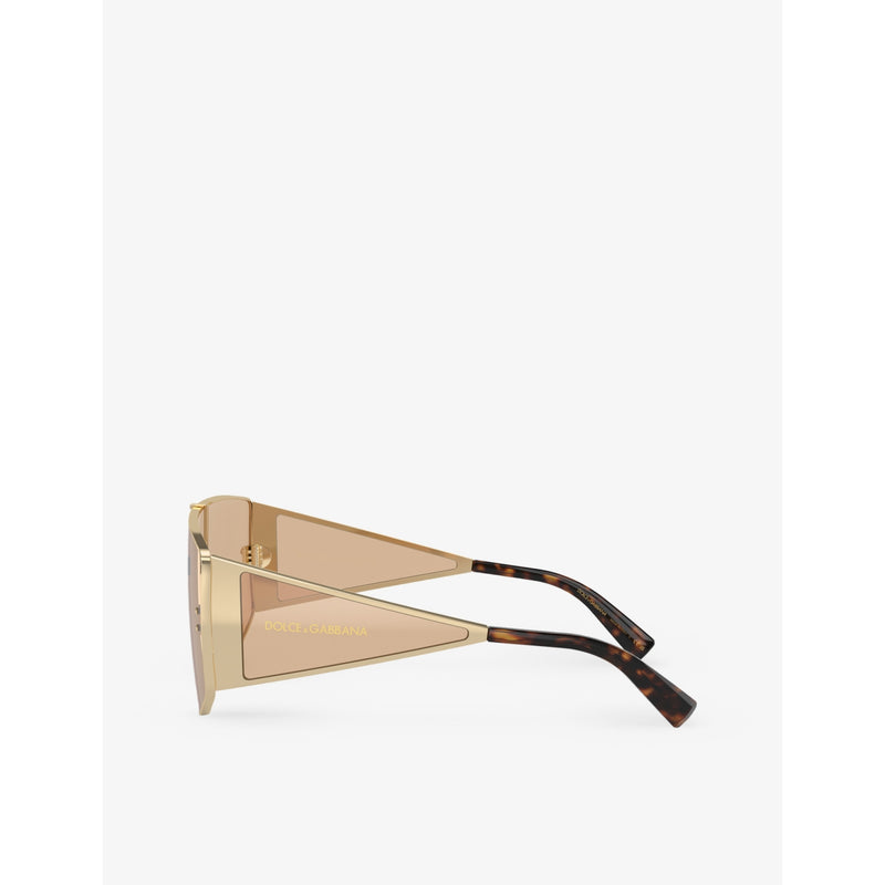 Dolce & Gabbana DG2305 metal rectangle sunglasses (British brand)