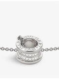 Bvlgari sterling silver necklace with Save the Children pendant, UK version