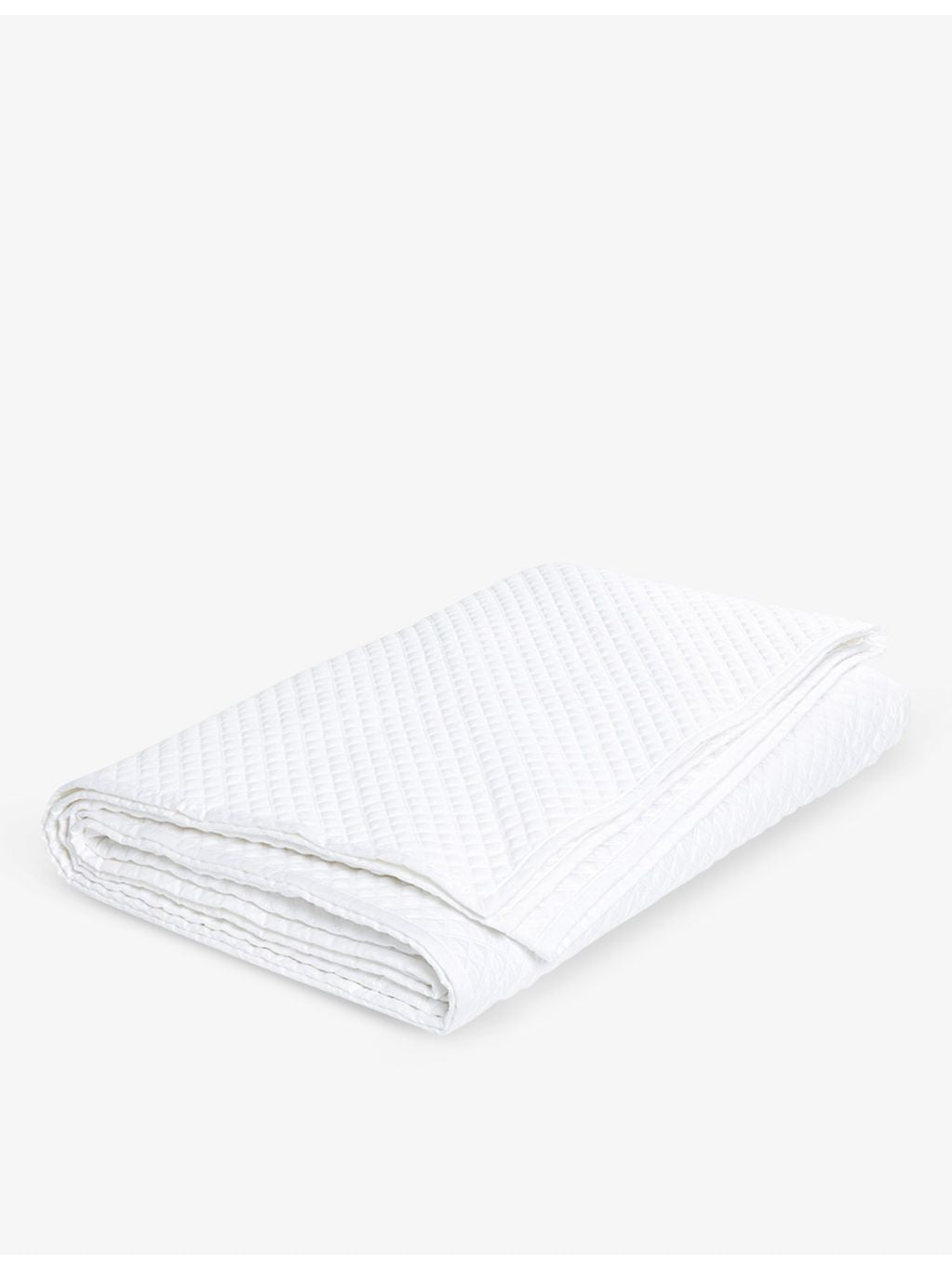 Ralph Lauren Home argyle quilted bedcover 275x235cm, UK version