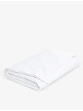 Ralph Lauren Home argyle quilted bedcover 275x235cm, UK version