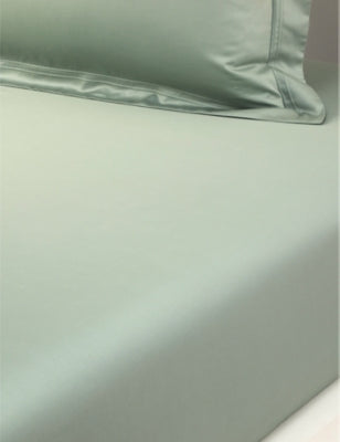 Yves Delorme Triomphe Veronese Cotton Double Fitted Sheet